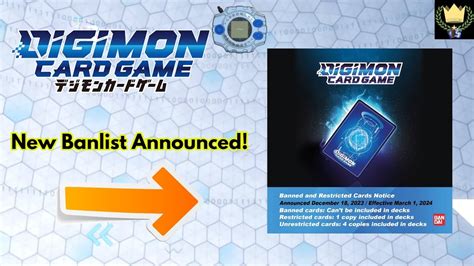 digimon tcg banlist 2023|digimon across time card list.